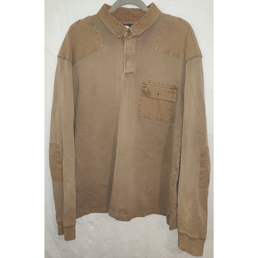 Vintage Sperry Top Sider Pullover Marine Supply size Brown XL